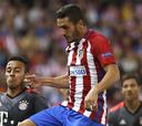 Gabi, Koke y Saúl: 33,32 km, 118 pases y 14 recuperaciones