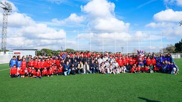 La Fundación Atlético de Madrid cerró con éxito la segunda Copa Superación