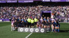 12/03/23
PRIMER PARTIDO DE FUTBOL FEMENINO EN ESTADIO JOSE ZORRILLA
REAL VALLADOLID - OLIMPICO DE LEON
SALIDA JUGADORAS
FORMACION