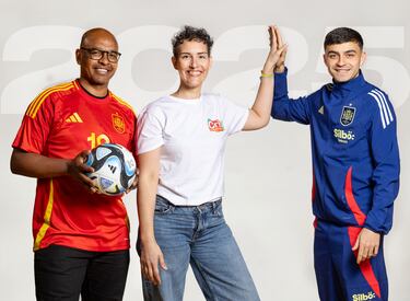 Marcos Senna, Helena Delgado García y Pedro González 'Pedri'.