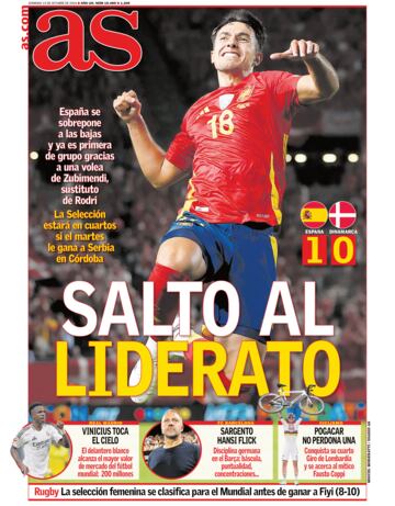 Las portadas de AS de octubre