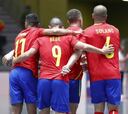 España supera su test ante Japón, rival en el Mundial