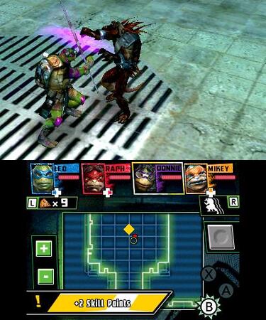 Las Tortugas Ninja tendrán videojuego en Nintendo 3DS