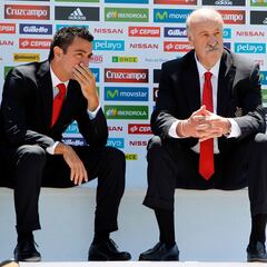 Del Bosque respalda a Xavi