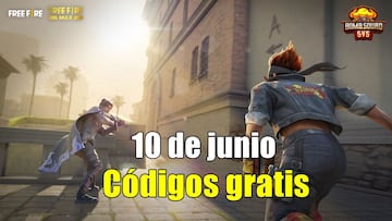 Free Fire | C車digos de hoy viernes 10 de junio de 2022: recompensas gratis