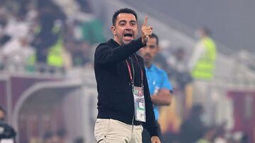 "Agradezco la valentía a Xavi, el momento invita a seguir en Qatar".