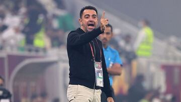 &quot;Agradezco la valent&iacute;a a Xavi, el momento invita a seguir en Qatar&quot;.