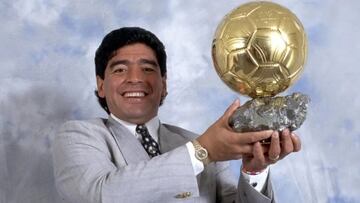 Los herederos de Maradona se niegan a subastar el Balón de Oro de México’86