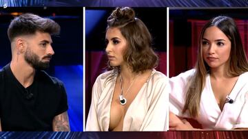 Imagen de Isaac, Marina y Lucía, de 'La isla de las Tentaciones'.