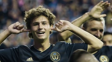 Con apenas 19 años, Aaronson se hizo de un lugar en el esquema de Philadelphia Union y brilló durante la temporada regular.