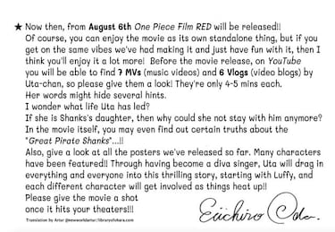 ¿Es Shanks el villano final de One Piece?