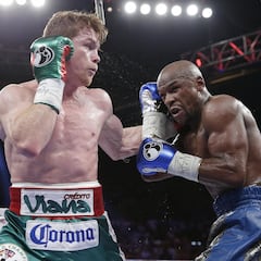 Floyd Mayweather defiende a Canelo Álvarez de Ryan García