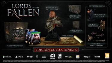 Así es la Edición Coleccionista de Lords of the Fallen