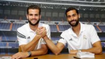 Nacho y Arbeloa, en imagen de archivo.