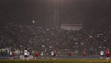 El Sevilla en un partido de la Copa Euroamericana.