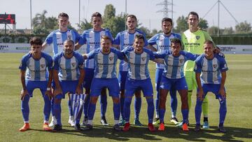 Once del Málaga el 16 de julio contra el Nottingham