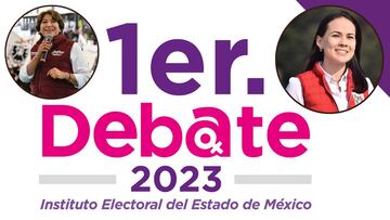 ¿Cuándo es y dónde ver el primer debate del Edomex entre Alejandra del Moral y Delfina Gómez?