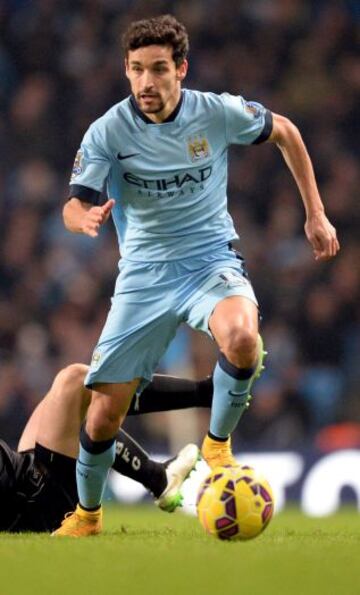 Jesús Navas del Manchester City.