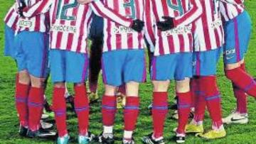<b>CONJURADOS. </b>El Atlético ha renacido gracias a la Copa y esta noche intentará infligir al Barça su primera derrota en esta Liga.