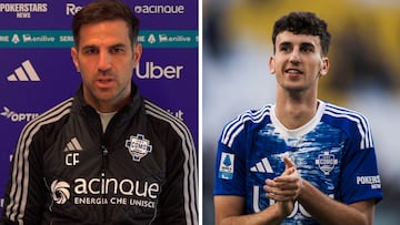 Cesc alucina con Jacobo Ramón