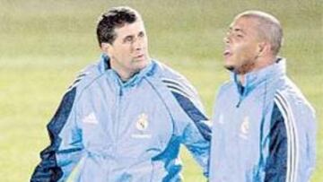 <b>PEOR EN LA RESISTENCIA. </b>Ronaldo, el último del grupo, demuestra en esta imagen que no es un virtuoso del trabajo de resistencia.