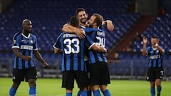 Inter de Milán 2 - Getafe 0, octavos de final Europa League: resultado, goles y resumen