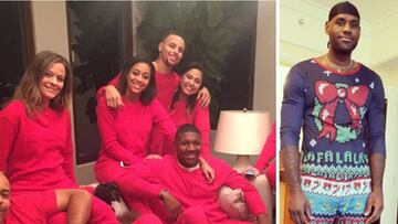 ¿Guerra de pijamas navideños entre LeBron y la familia Curry?