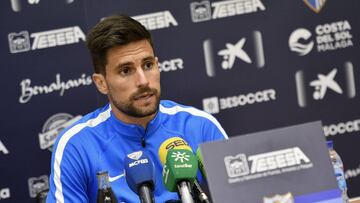 RUEDA DE PRENSA MALAGA CF
 ADRIAN