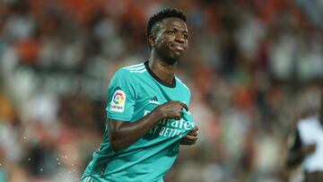 Vinicius, agradecido a Ancelotti