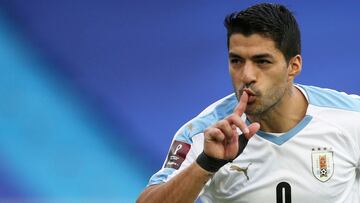 Luis Suárez llegó a Madrid