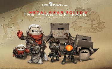 LittelBigPlanet 3 se viste de Metal Gear Solid V: The Phantom Pain