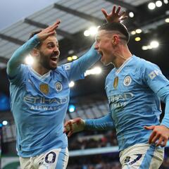 Manchester City 3- Manchester United 1: resumen, resultado y goles
