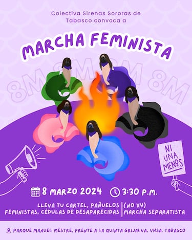 Marcha 8M en México 2024: convocatorias por ciudades, rutas, horarios | últimas noticias