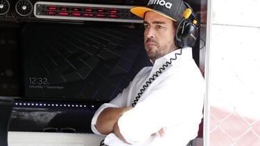 Alonso lo tiene difícil