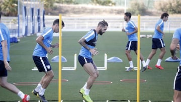 27/05/19  ENTRENAMIENTO MALAGA CF  CIFU Y RICCA 