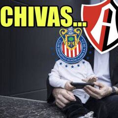 Los 40 mejores memes de la derrota de Chivas frente al Atlas