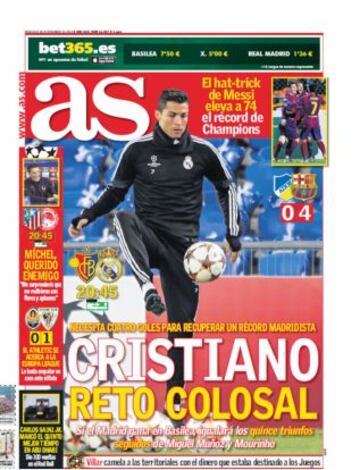 Las portadas de AS de noviembre