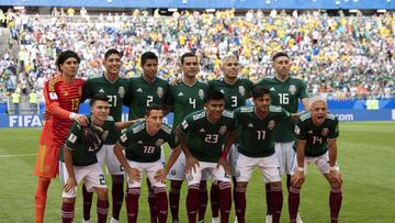 Sobrevivientes del último México vs Brasil