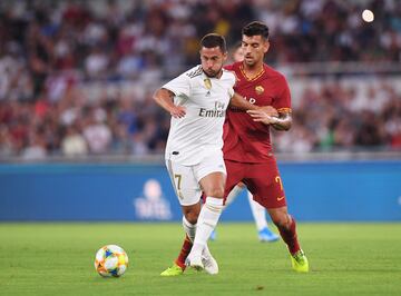 Eden Hazard and Lorenzo Pellegrini.