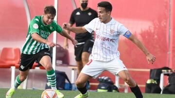 Imagen del último derbi de juveniles.