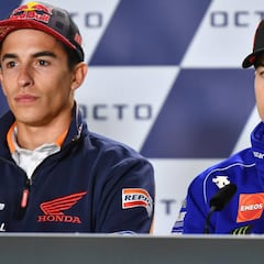 Márquez: "Maverick viene con la mentalidad de ganar sí o sí"