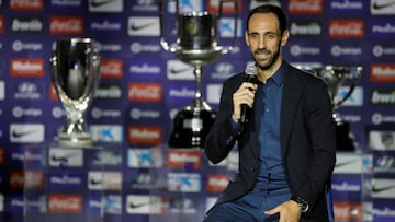 Juanfran se despide del Atleti: "Vino un vikingo y se va un indio"