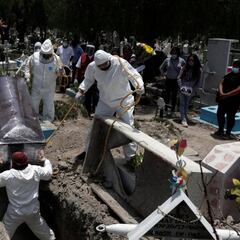 México vuelve a sufrir más de mil muertes por COVID-19 en un día