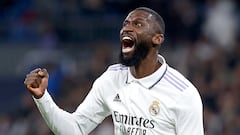 Rüdiger, jugador del Real Madrid.