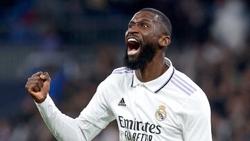 Rüdiger, jugador del Real Madrid.