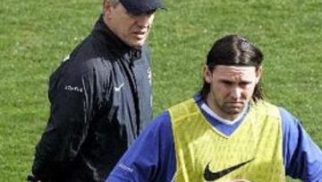 <b>TENSIÓN.</b> La tensión que Aguirre quiere en los partidos se percibe en los entrenamientos.