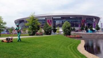 La Selección ya está en Donetsk