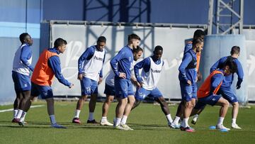Entrenamiento del mi¨¦rcoles 1 de marzo.