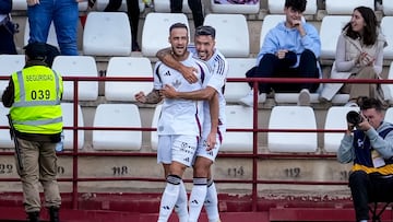 Los delanteros del Albacete triunfan.