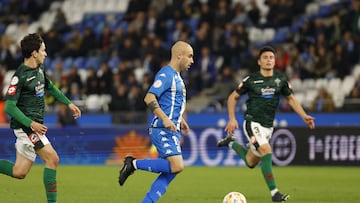 Partido Deportivo de La Coruña - Racing de Ferrol. gorka santamaria